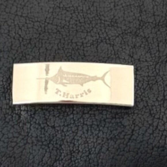 T. HARRIS Black Leather Essential Travel Toiletry Bag Shaving Toiletries Bag - Picture 6 of 6